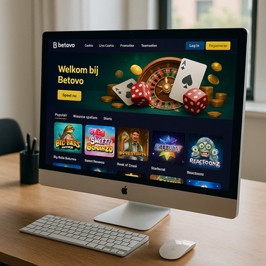 Betovo - Desktop Interface - Intuïtief Design en Navigatie