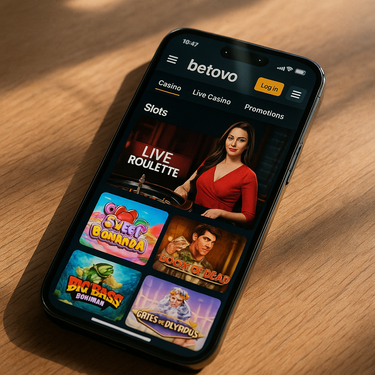 Betovo - Mobiele Interface - Responsive Gaming